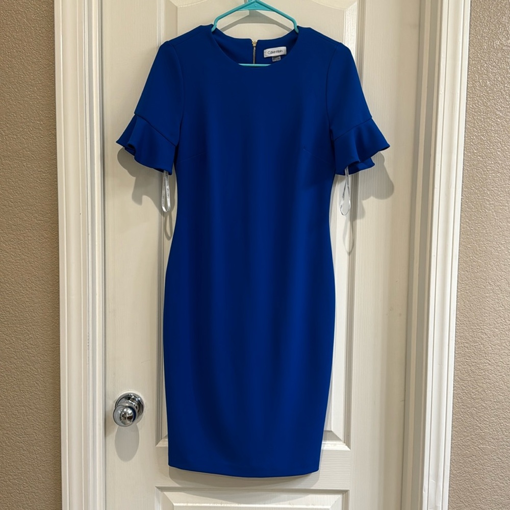 Calvin Klein dress blue size 6